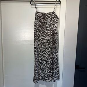 Leopard print dress